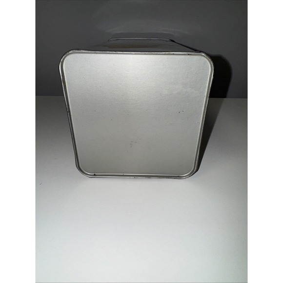 VTG Nabisco Premium Saltine Crackers 15oz. Tin Canister Dark Blue Lid 1978 - Picture 5 of 8